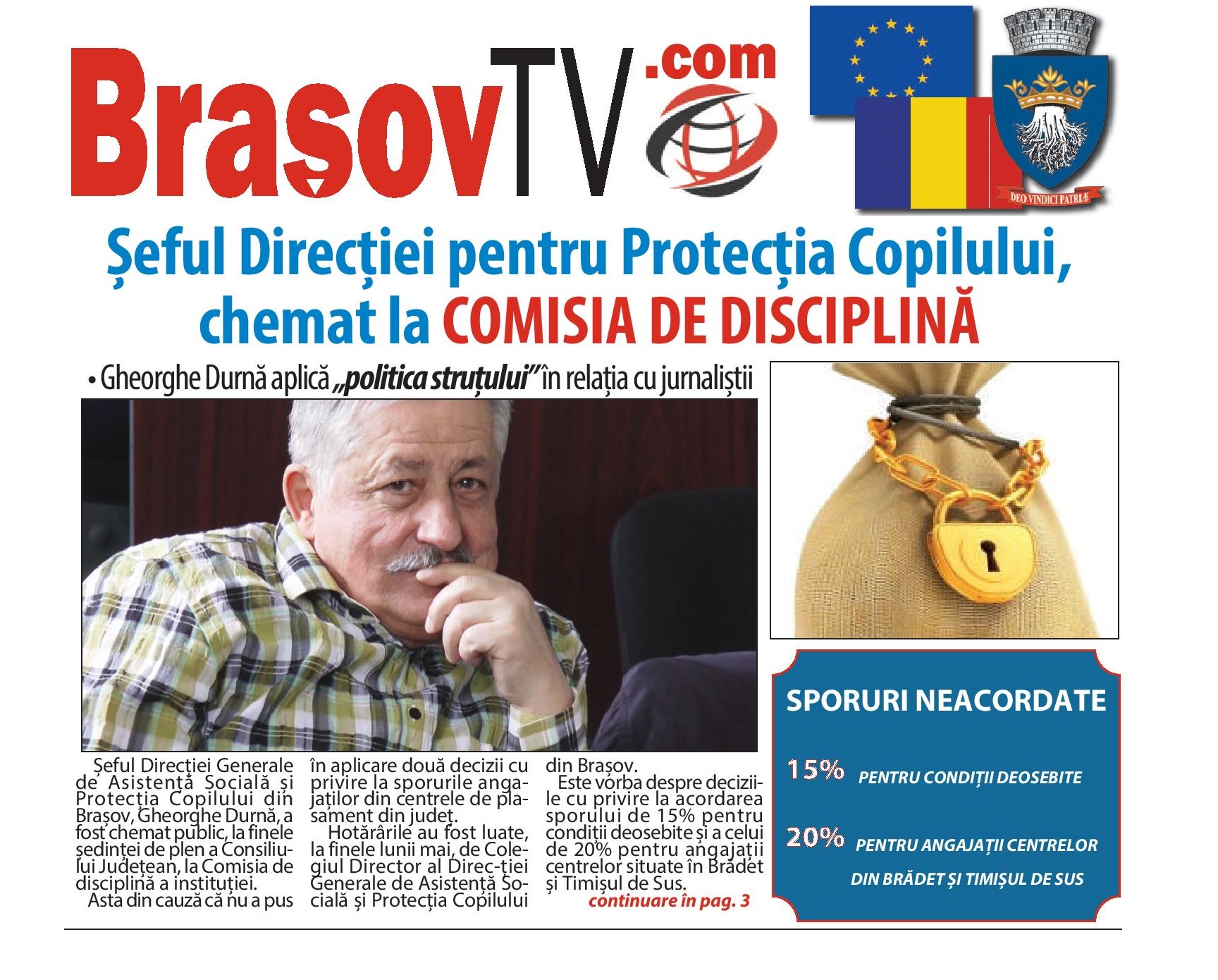 Săptămânalul BrașovTV - nr 44 - 3 iulie - 09 iulie 2017